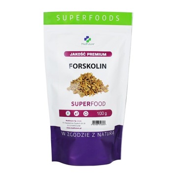 FORSKOLIN Pokrzywa Indyjska korzeń do zaparzania