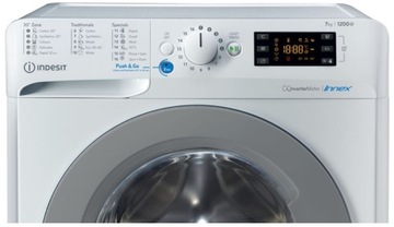 Стиральная машина Indesit BWE71283X WS EE N 7кг 1200об Инвертор А+++ Автоматизация взвешивания