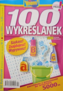 Krzyżówki Wiem! 100 WYKREŚLANEK 4/2024