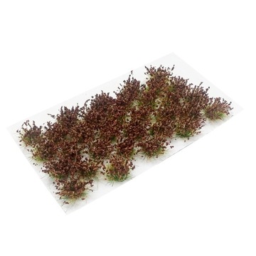 Кластерная трава Искусственная трава Пучки травы Цветочный кластер для стиля F Масштаб 1:35