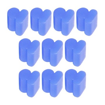 Силиконовые накладки для валторны альт, шумоизоляция, 3,5 мм, 10 шт., синие, 10 шт.