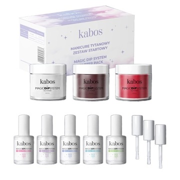 KABOS MDS Red Set титановый маникюрный набор