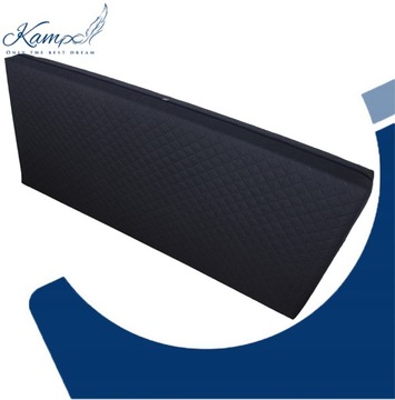 Pokrowiec na materac CZARNY PIKOWANY 160x200cm Wysoka Jakość Na Wymiar