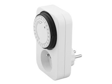 Programator Czasowy Analogowy Timer LCD PL U01