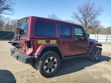 Jeep 2021 Jeep Wrangler 2021r., Unlimited Sahara, od ubezpieczalni 3.6 Benzyna 285KM, zdjęcie 4