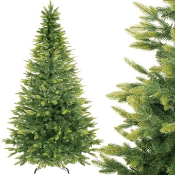 ИСКУССТВЕННАЯ ЕЛЬ РОЖДЕСТВЕНСКАЯ ЕЛКА DELUXE PE 180см + ПОДСТАВКА