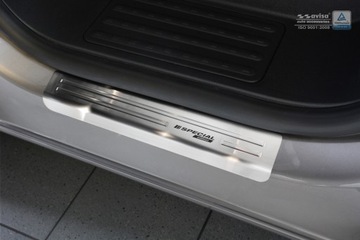 VOLKSWAGEN VW T6 VRSTVA  PRAHU LIŠTA NA PRAHY OCELOVÉ