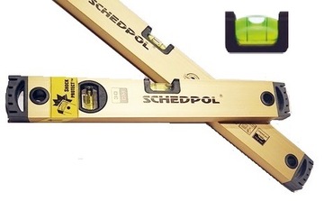 Poziomica 100 cm Anodowana 2Lib Rybie oko SCHEDPOL
