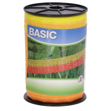 Taśma ogrodzeniowa BASIC, 200m x 20mm