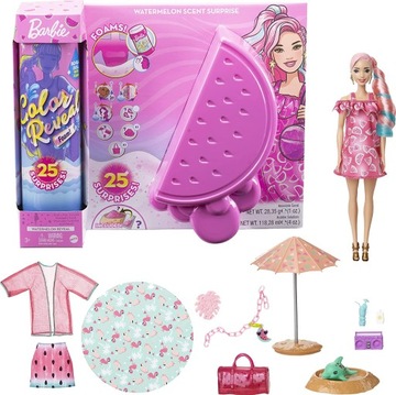 BARBIE COLOR REVEAL PACHNĄCA PIANA NIESPODZIANKI