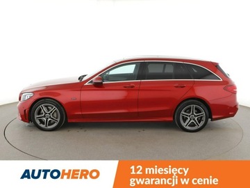 Mercedes Klasa C W205 Kombi Facelifting HYBRYDA 2.0 300 de 306KM 2020 Mercedes C 300 PHEV AMG Line multibeam LED, zdjęcie 1