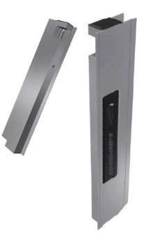 Вертикальный алюминиевый боковой замок H400 - P/L