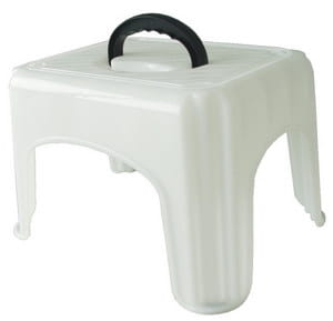 Podnóżek z uchwytem rączką 150 kg 24cm taboret