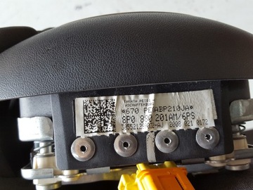 AUDI A3 8P 05-07R ULOŽENÍ AIRBAG ŘIDIČE 4 RAM