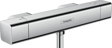 BATERIA PRYSZNICOWA ŚCIENNA HANSGROHE ECOSTAT E