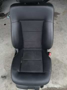 Fotel pasażera prawy alcantara Mercedes W212