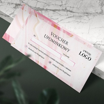 Подарочные сертификаты с вашим логотипом, упаковка 100 шт.