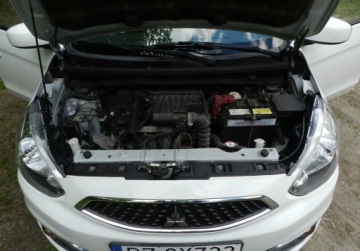 Mitsubishi Space Star Hatchback 5d 1.0 71KM 2016 Mitsubishi Space Star maly tani niezawodny SERWISOWANY Benzyna 71KM, zdjęcie 20