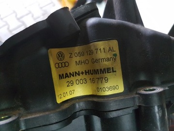 AUDI A6 C6 2.7 3.0 TDI KOLEKTOR LEVÝ KRYT