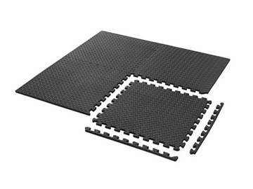 MATA PIANKOWA 120 x120 cm PUZZLE PIANKOWE 4 szt Z