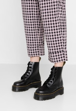 DR MARTENS DAMSKIE BOTKI SKÓRZANE CZARNE 39 1ŻDA