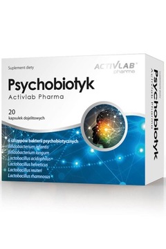 ACTIVLAB PSYCHOBIOTYK 20 kaps. MÓZG TRAWIENIE
