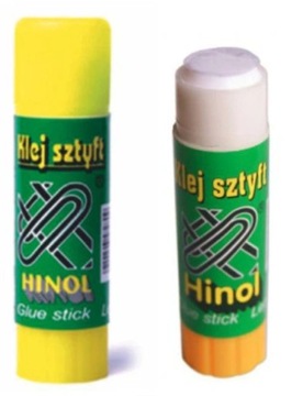 Klej w sztyfcie 15g Hinol Nietoksyczny Atest PZH !