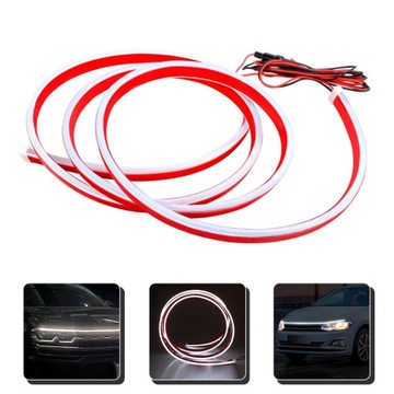 СВЕТОВАЯ ЛЕНТА ДЛЯ АВТОМОБИЛЯ СВЕТОДИОДНАЯ ЛЕНТА ДЛЯ ОСВЕЩЕНИЯ КАПОТА
