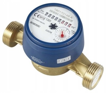 WODOMIERZ ZIMNA WODA GSD8-I 1/2' 2,5m3/h AM BMETER