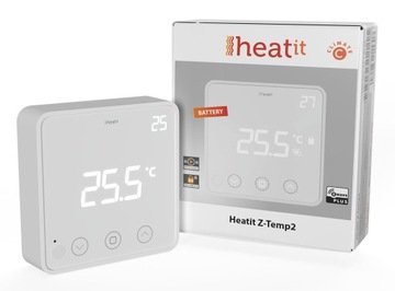 Беспроводной термостат Z-wave Heatit Z-Temp2