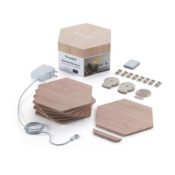 Nanoleaf Elements Hexagons Starter Kit - panele świetlne (7 paneli