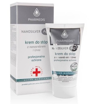 Krem do stóp z nanosrebrem i Urea 50ml Pharmedis