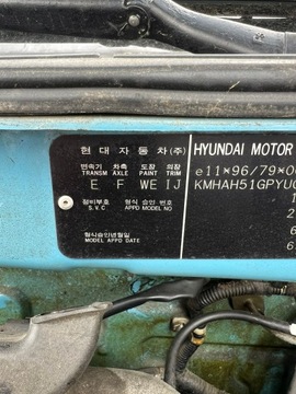 DVEŘE PŘEDNÍ PRAVÉ HYUNDAI ATOS PRIMERA HB