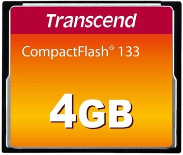 KARTA TRANSCEND 4GB CompactFlash CF 133 TS4GCF133