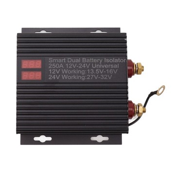 Inteligentny podwójny izolator baterii 12V 24V