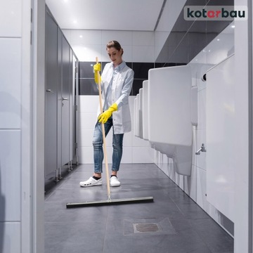 ПОРОНА 75 СМ ДЛЯ СБОРА ВОДЫ С ПОЛОВ СКРЕБОК СО СЪЕМНИКОМ ВАЛА