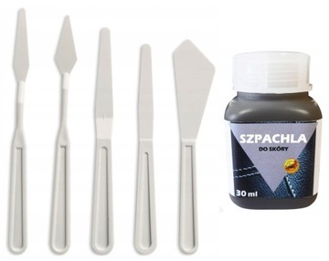 CZARNA SZPACHLA DO SKÓRY 30ml +SZPACHELKI