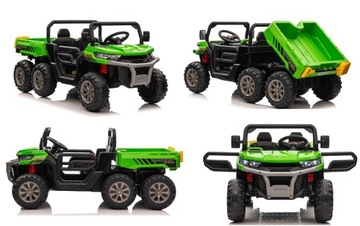 JEEP FARMER TRUCK BUGGY 24V 4x4 АККУМУЛЯТОРНЫЙ АВТОМОБИЛЬ ПУЛЬТ ДИСТАНЦИОННОГО УПРАВЛЕНИЯ КОЖА ИЗ ЭВА 2-местный