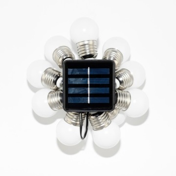 ГИРЛАНД СОЛНЕЧНЫЕ САДОВЫЕ ЛАМПЫ 20LED - 5,8 м