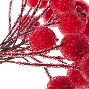 FROST ROWBEE 100 шт. Шарики для декора НАБОР ИСКУССТВЕННЫХ УКРАШЕНИЙ Боярышник.