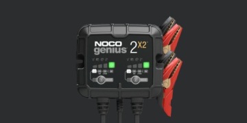 NOCO GENIUS 2X2 6V 12V 4A 2X 2A ЗАРЯДНОЕ УСТРОЙСТВО ДЛЯ ДВУХ АККУМУЛЯТОРОВ