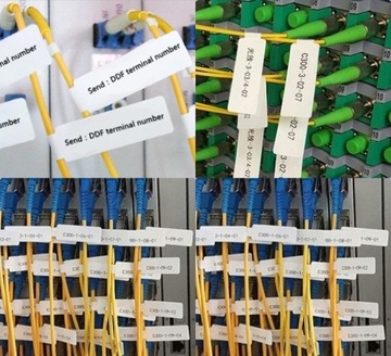 Тепловые наклейки Niimbot для кабелей 12,5x109 65 ПК
