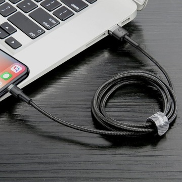 КАБЕЛЬ BASEUS CAFULE FAST USB ДЛЯ IPHONE QC3.0 3M