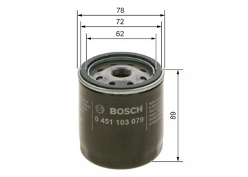 BOSCH 0 451 103 079 FILTR OLEJE