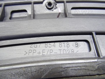 VOLKSWAGEN TAIGO LIŠTA BLATNÍKU ZADNÍ PRAVÁ 2G7854818B LLU 2G7