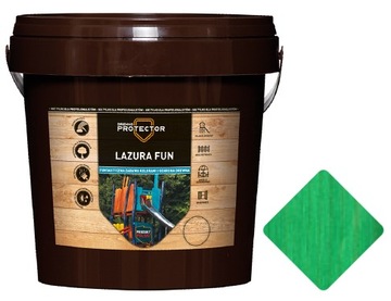 LAZURA FUN 5L ZIELONY - DEKSPOL - DREWNO PROTECTOR