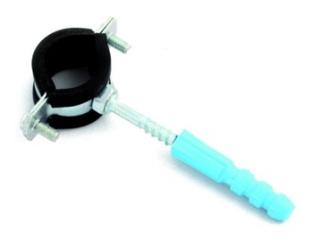 OBEJMA UCHWYT DO RUR Z GUMĄ 8