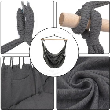 САДОВЫЕ КАЧЕЛИ ПОДВЕСНОЙ СТУЛ БРАЗИЛЬСКИЙ СТУЛ-ГАМАК