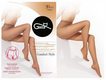 КОЛГОТКИ GATTA COMFORT STYLE 20 DEN 3-M VISONE