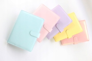 Блокнот Macaron PU6 с кольцевой переплетом